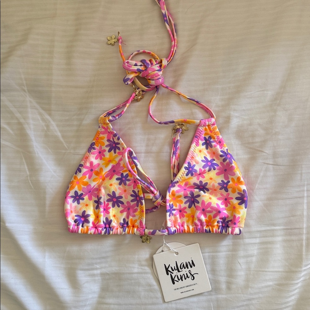 Kulani Kinis Halter top Daisy Dreamer size small NWT